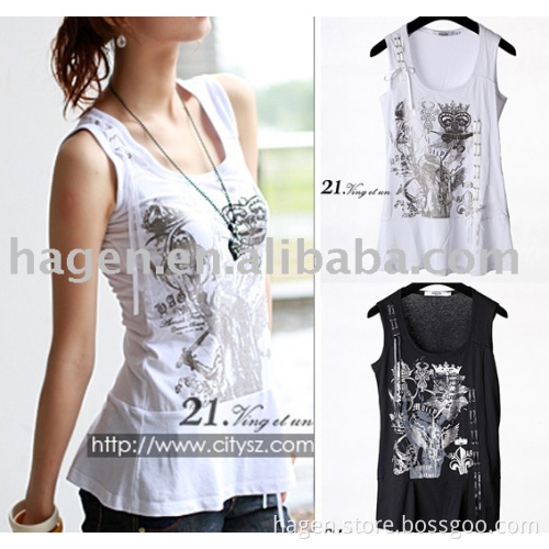 ladies voile t-shirt